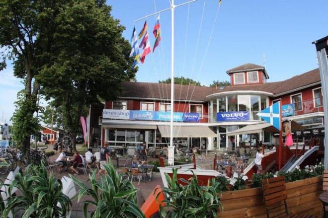 Perfect shoreside ambience on the patio at Parnu YC - 2015 Volvo Estonia ORC European Championship ©  Max Ranchi Photography http://www.maxranchi.com